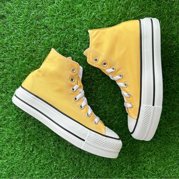 Converse Chuck Taylor All Star Lift Hi Cyber Mango - Picture 5 of 8
